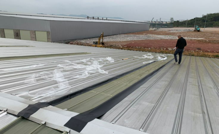 福安厂房屋面防水维修案例